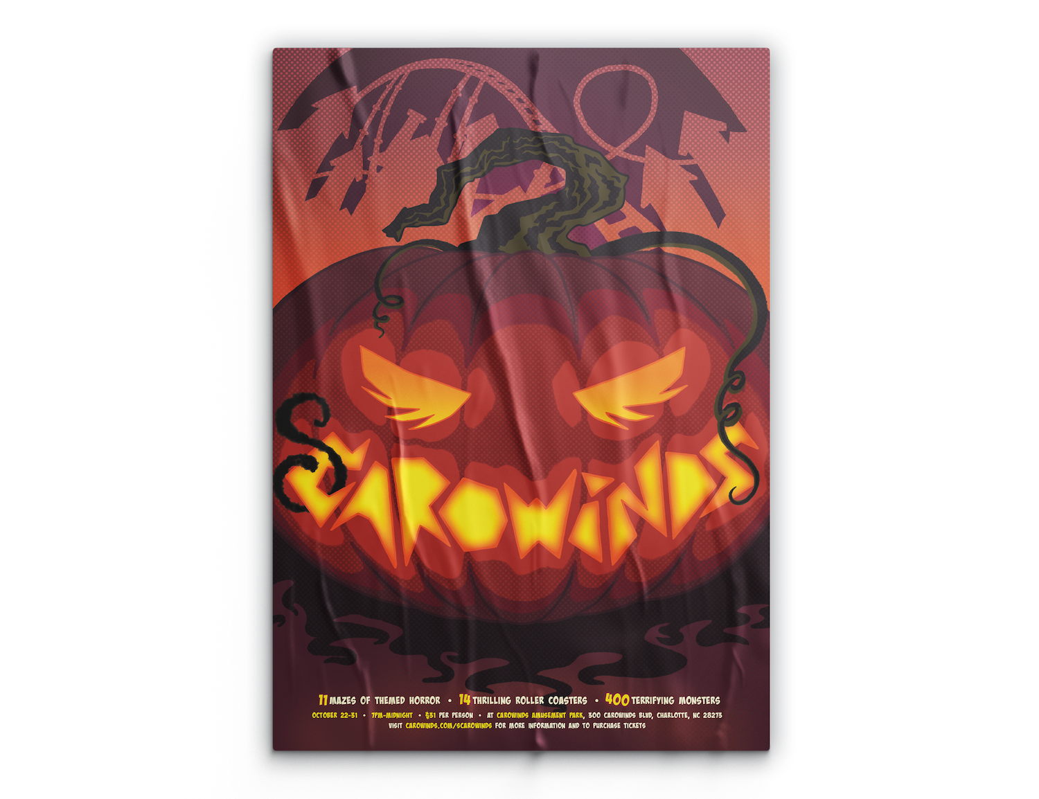 Scarowinds Poster Mockup