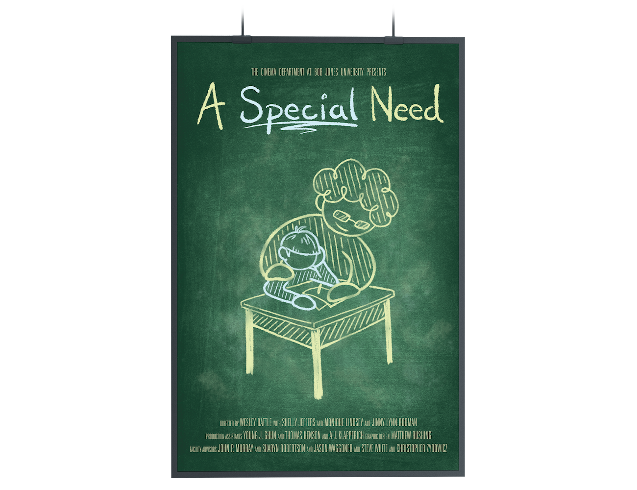 A Special Need Poster Mockup